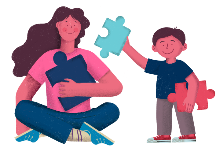 Ilustración Estudiantes